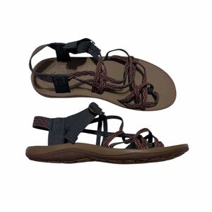 CHACO Sandals DIANA‎ Pulse Eclipse Strappy Sport Vibram Wmn’s 9 Granola Outdoor
